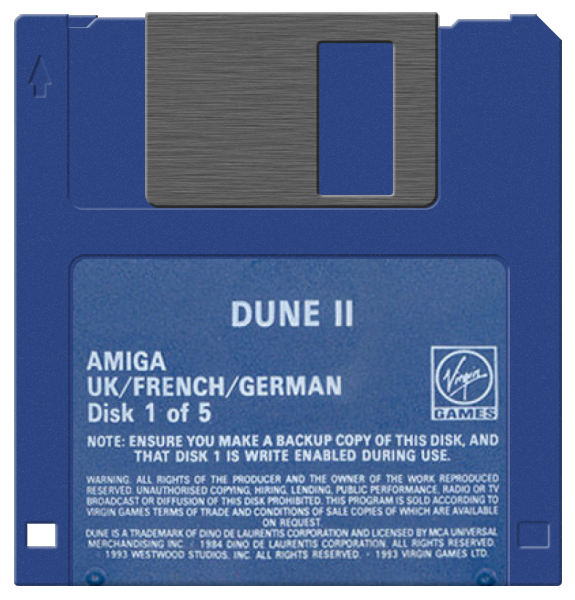 Dune II media 7 for Amiga